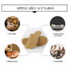 Disposable Eco Friendly Biodegradable Cork Open Toe Bedroom Guest Use Hotel Slippers