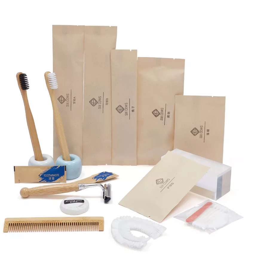 Bamboo Toothbrush Set with Case and Dental Floss – Sustainable Oral Care, Anytime, Anywhere