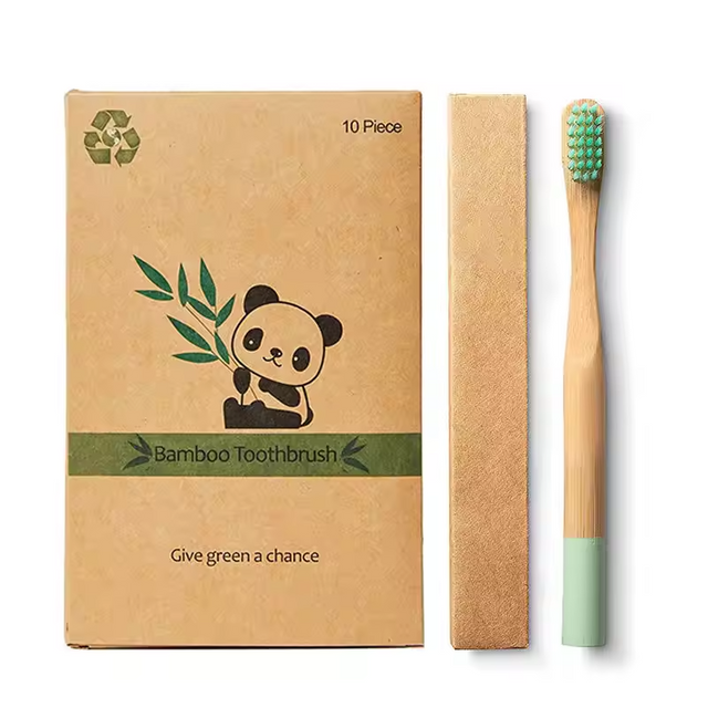Wholesale And Retail Biodegradable BPA Free Bamboo Toothbrush Supplier