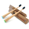 Cone Shape Vegan Soft Bristle Cepillo Dientes Natura Bamboo Fibre Toothbrush