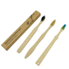 Customized Brand Package 100% Biodegradable Bamboo Toothbrush