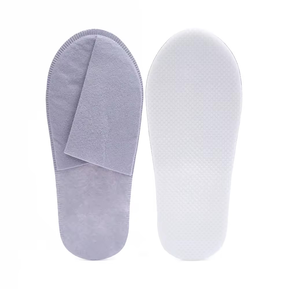 Customized Non Woven Slipper Cheap Disposable Hotel Slipper Spa Slipper