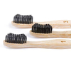 Wholesale Travel Set Premium Extra Soft Head Biodegradable Bamboo Charcoal Toothbrush