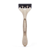 Eco Friendly Disposable Razor Recycling Material Biodegradable Wheat Straw Five Blade Shaving Razor