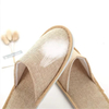 Disposable Biodegradable Eco Friendly Cotton Linen Spa Hotel Slippers
