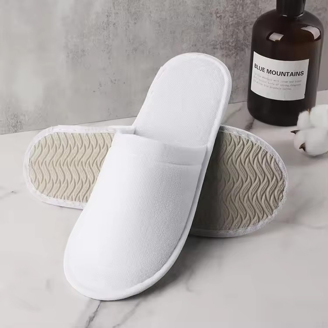 Wholesale Hotel Disposable House Spa Splippers Washable Waffle Disposable Hotel Slippers