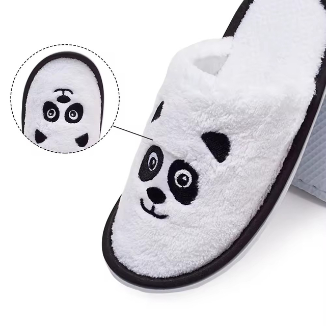 Custom Closed Toe Luxury Coral Fleece EVA Sole Spa 5 Star Hotel Slippers