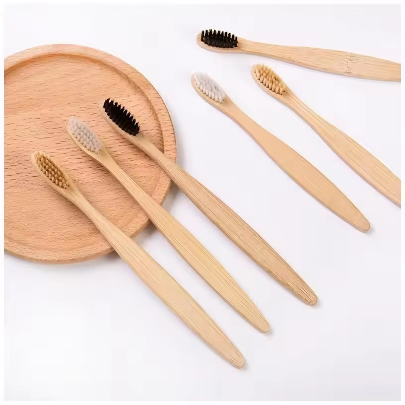 High Quality Custom Wholesale Clean Teeth Bamboo Toothbrush