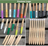 Natural Handle Hotel Disposable Bamboo Toothbrush with Toothpaste Eco Friendly