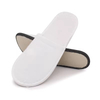 Custom Hotel Amenities Nap Cloth White Disposable Slipper for Wedding Hotels Bathroom Spa