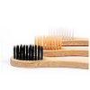 Soft Bristle Eco Friendly Small Waves Bamboo Toothbrush