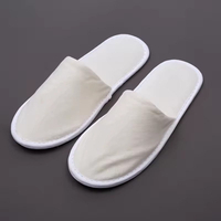 Wholesale High Quality No Plastic No Toxic Cotton Canvus Hotel Slippers