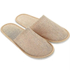 Disposable Biodegradable Eco Friendly Cotton Linen Spa Hotel Slippers