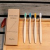Reusable Biodegradable Eco Friendly Natural Bamboo Charcoal Toothbrush