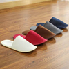 OEM Hotel Disposable Open Toe Terry Sponge Female Slippers