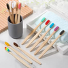 Cepillo Dientes Bambu Brosse A Dent Bambou Charcoal Wholesale Bamboo Toothbrush