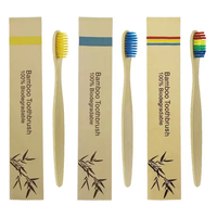 1Pcs Bamboo Toothbrushes Portable Eco Friendly Wooden Tooth Brush