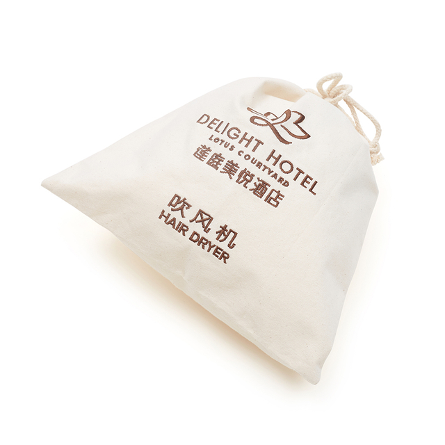 Custom Organic Cotton Drawstring Dust Muslin Gift Pouch Bags With Logo 
