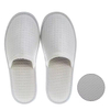 White Disposable Hospital Slippers OEM Luxury Spa Hotel Room Guest Waffle Slippers