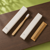 BenBen Personalized Logo Hotel Bathroom Kit High-End Disposable Bamboo Paper Card Box with Premium Features