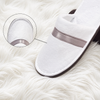 Custom Luxury Hotel slippers Disposable 5mm EVA Sole Non-slip Soft Terry Upper Coral Fleece Star Hotel Slippers