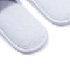 Wholesale OEM Custom Logo Luxury Economical Personalized White Hotel Room Spa Guest Environmentally Friendly Disposable Slippers