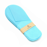 New Arrival Eco-Friendly Disposable Hotel Slippers Non-Woven Beauty SPA Salon Slippers Customized Color Logo OEM/ODM Accepted