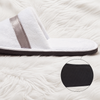 Custom Luxury Hotel slippers Disposable 5mm EVA Sole Non-slip Soft Terry Upper Coral Fleece Star Hotel Slippers