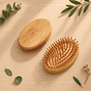 Portable Bamboo Air Cushion Comb Compact Female Home Hair Care Brush