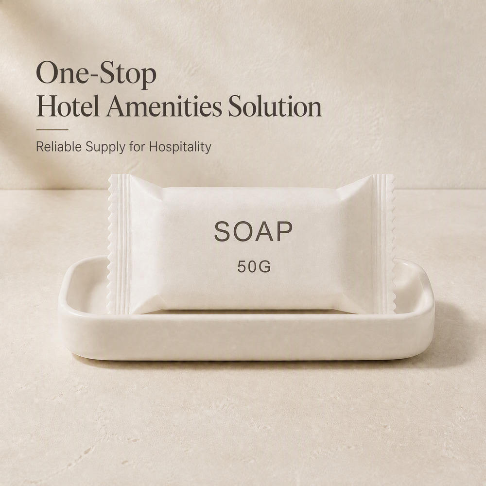 OEM Custom Disposable Portable Lightweight Mini Soap Travel 50g Hospitality Bathroom Guest Hotel Soap