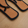 Factory OEM Eco-Friendly Recyclable Palm Cork Flip Flops Indoor Hotel Spa Travel Airline Use Slippers