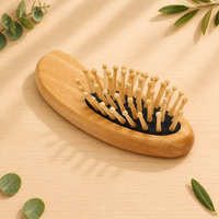 Manufacturers Mini Wooden Bamboo Hair Brush Cute Portable Air Cushion Comb Household Wholesale
